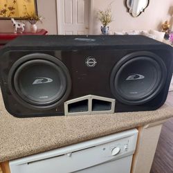 10" Alpine Type E subwoofers