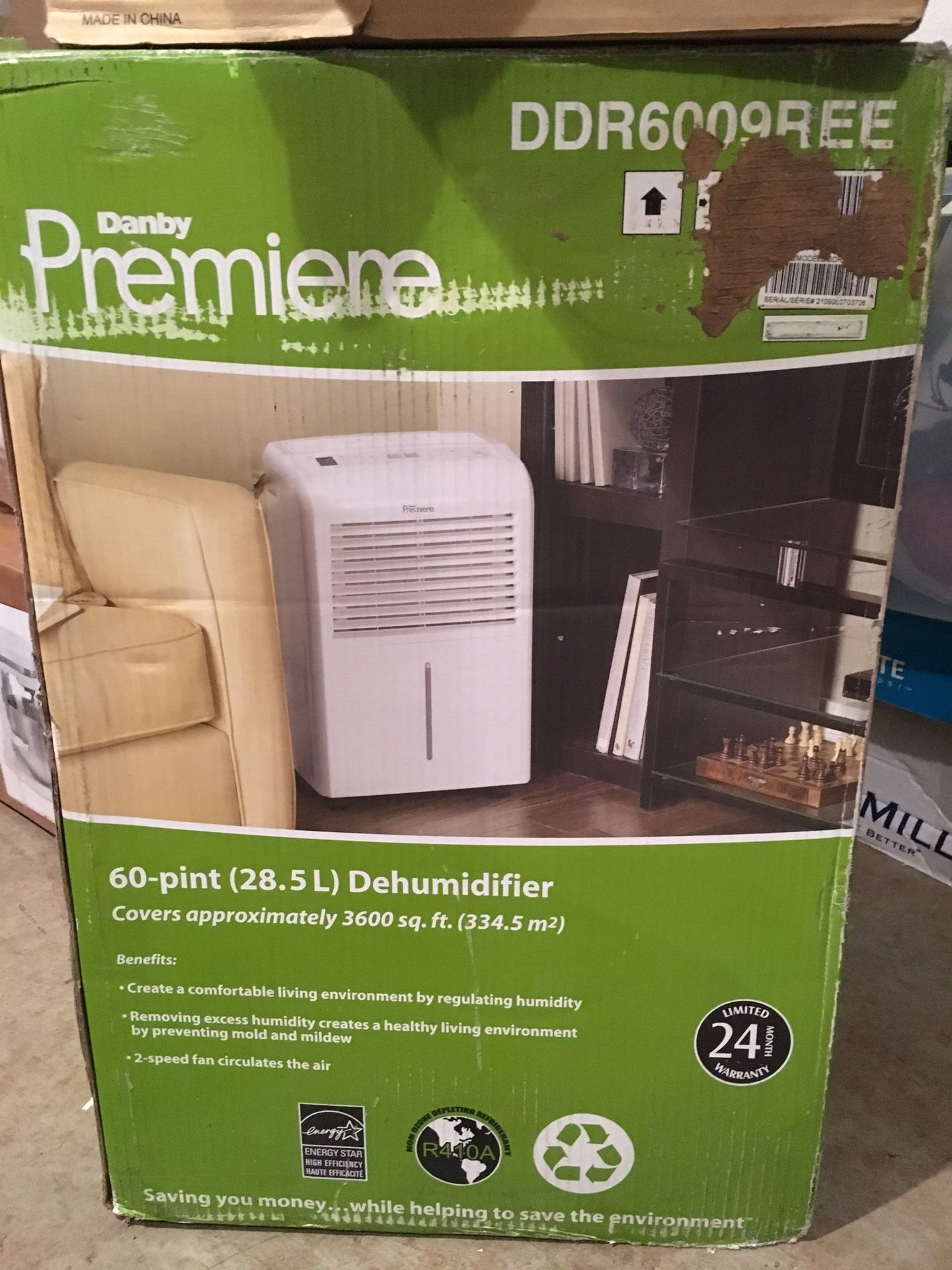 DANBY PREMIERE DEHUMIDIFIER