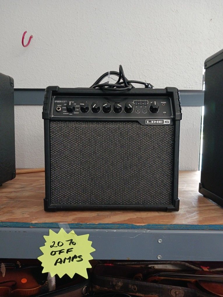 Line 6 Spider V20 Guitar Amplifier