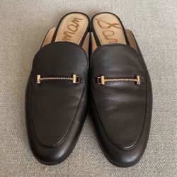 Sam Edelman Women's Laurna Black  Mules Size 10.5