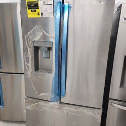 Whirlpool Refrigerator French Door Stainless 