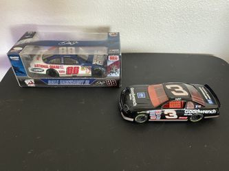 Dale Earnhardt And Dale Earnhardt Jr Classic Race cars 