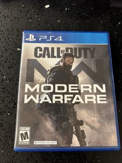 PS4 Call Of Duty Modern Warfare