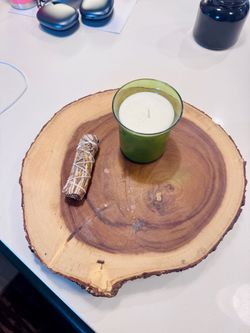 Wood Slice Tray MCM