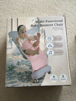 Cuddo Baby 4-in-1 Baby Bouncer - Never Used, In Box