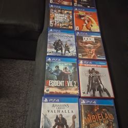 Ps4 Games All For $80