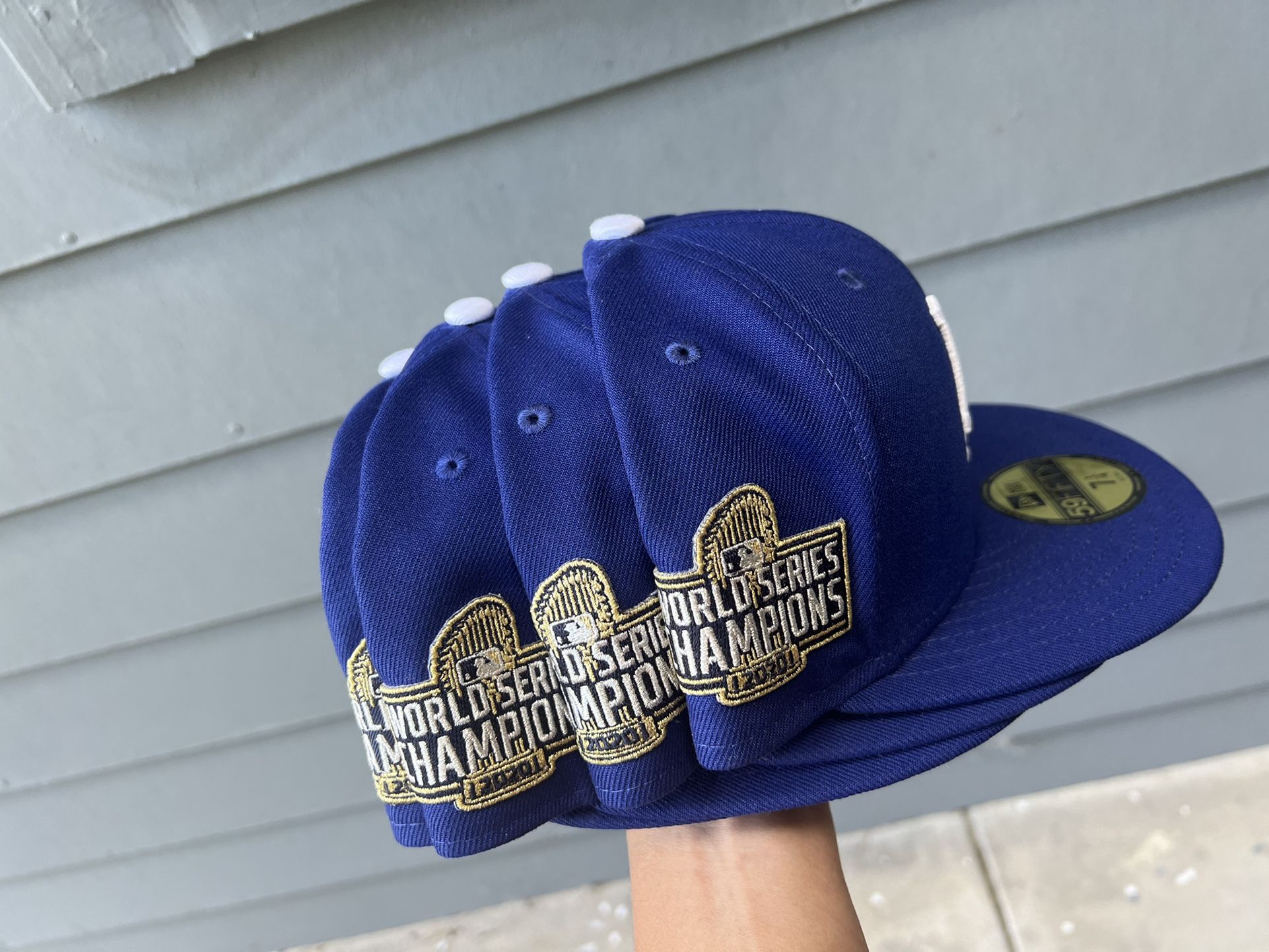 Dodgers World Series Hat 7 1/4