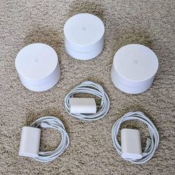 Google Wi-Fi home mesh network AC1304 wireless router access point range extender internet repeater