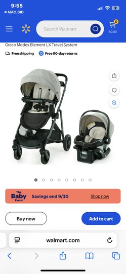 Graco  Modes Element  LX Travel System 