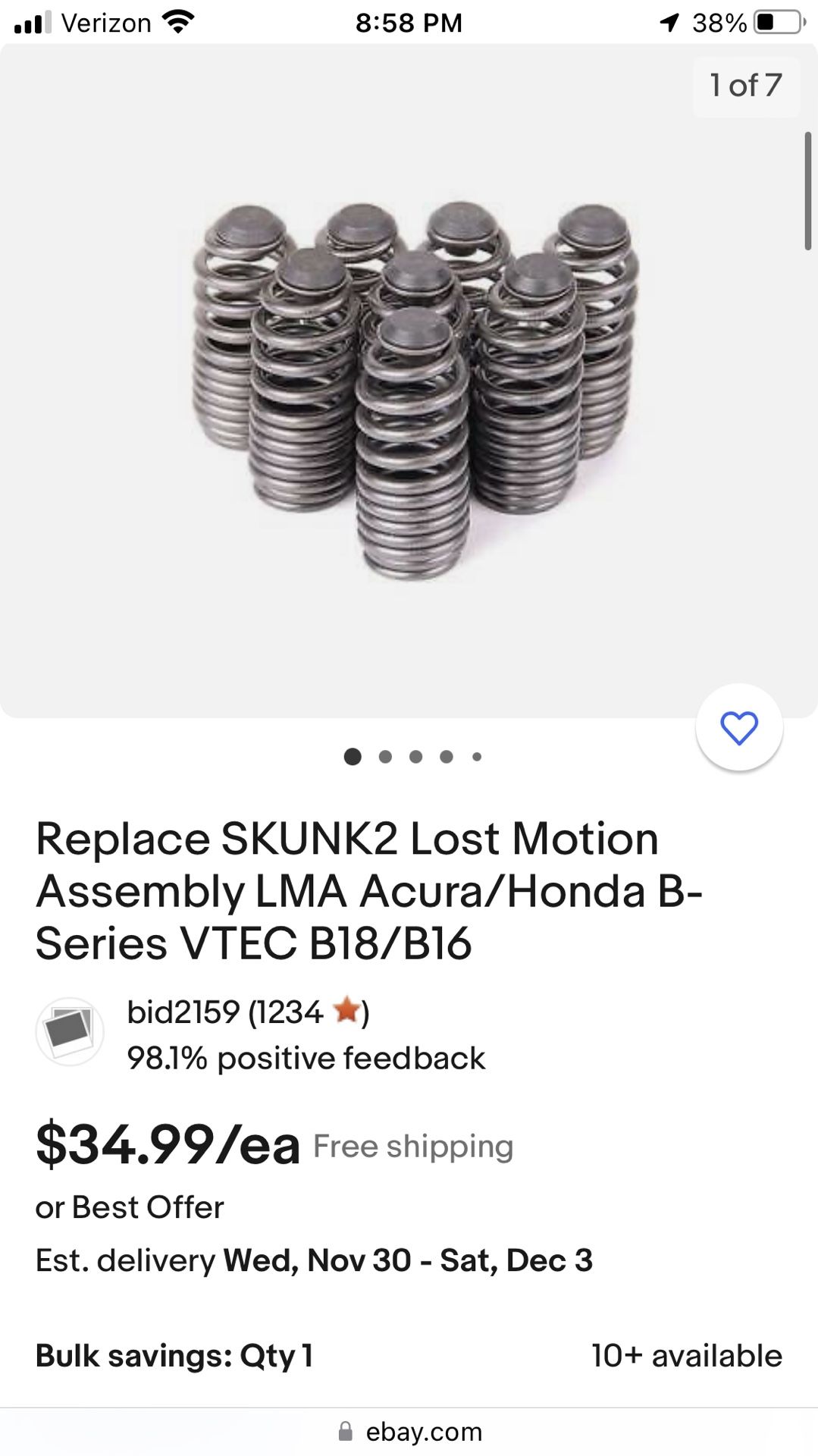 Skunk 2 LMA Vtec B18/b16