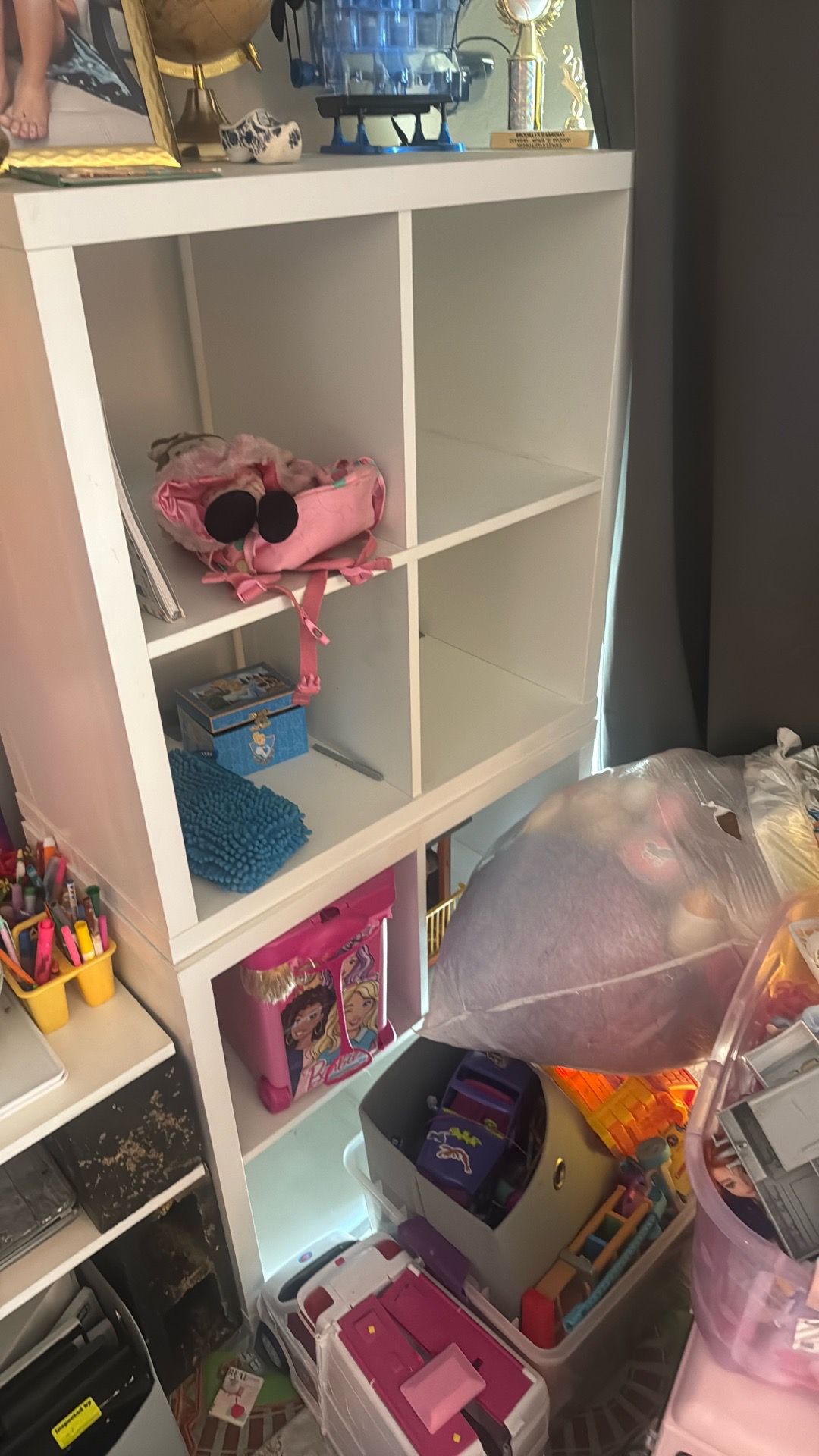 Bunch of Barbie toys stuffed animals