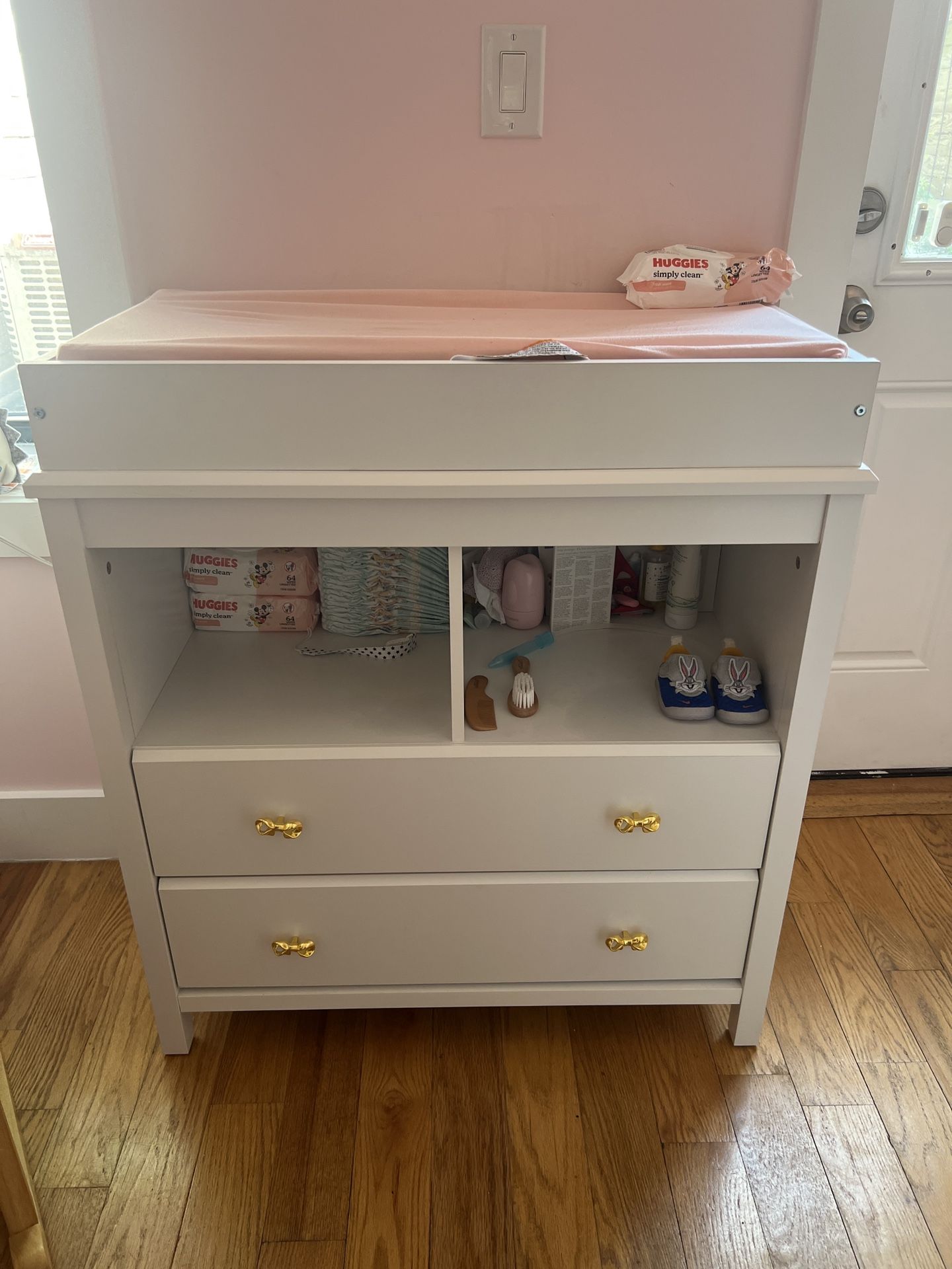 Changing Table with Drawers