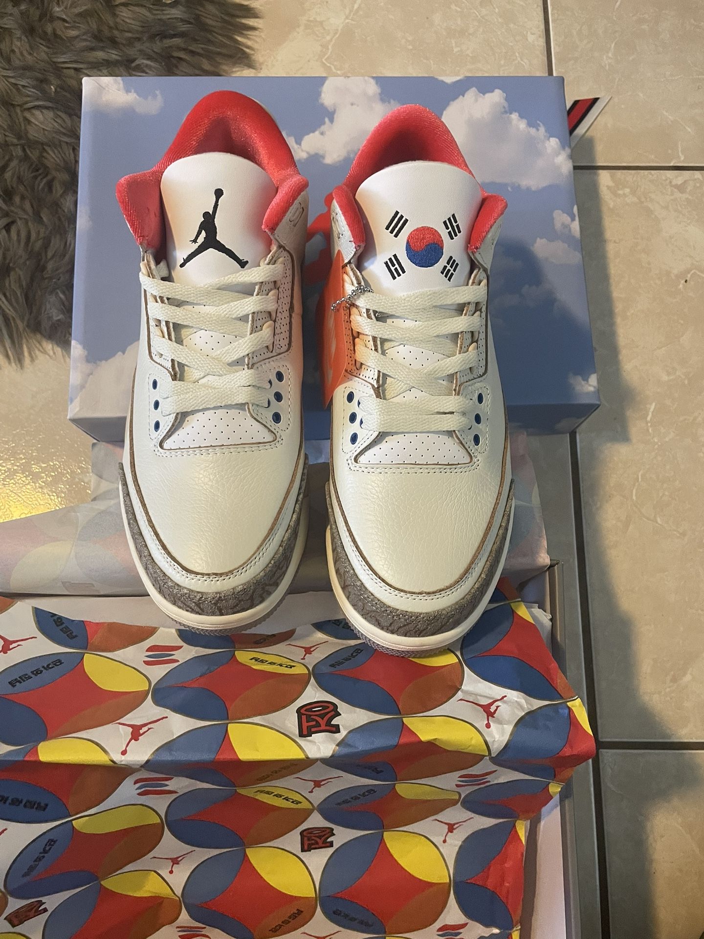 Retro Jordan 3 Seoul 2.0 Size 9