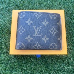Louis Vuitton Wallet Brown Leather