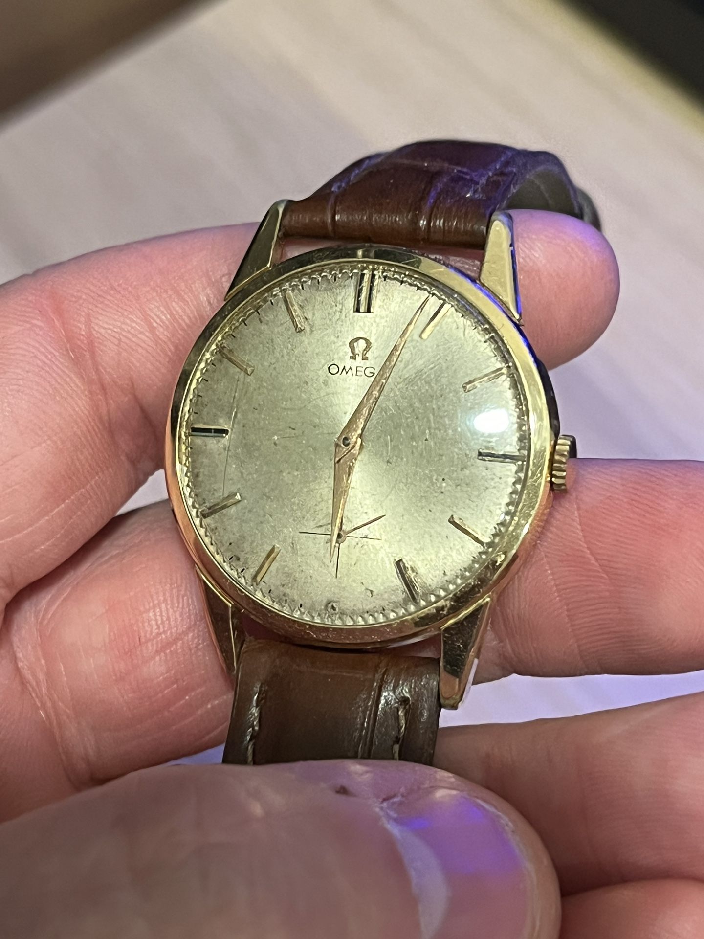 Genuine Vintage Omega Gold Watch- Mechanical