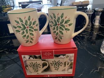 Lenox coffee mugs