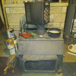 Wood Burner With Magic Heat