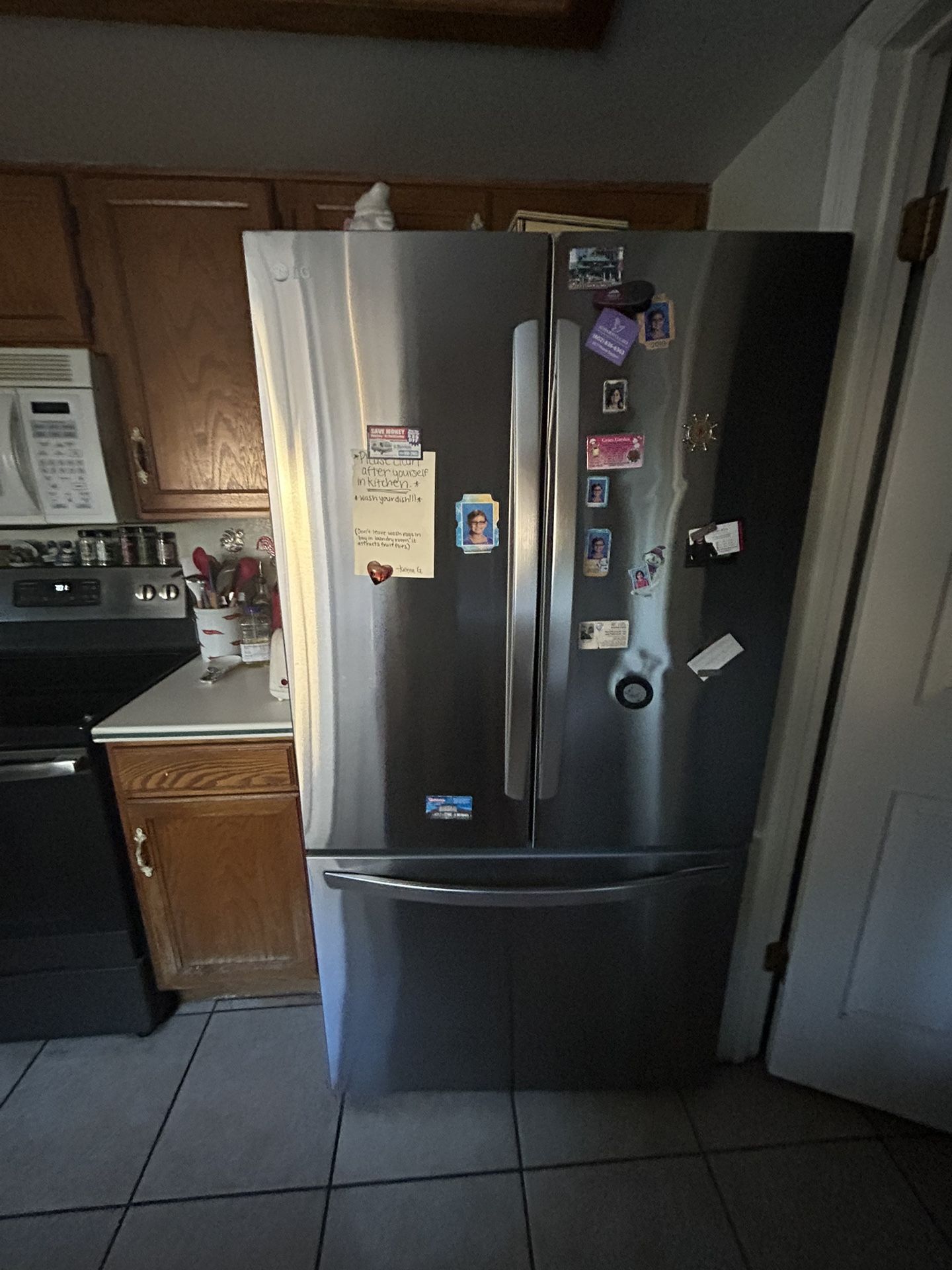 Stainless Steel LG Fridge