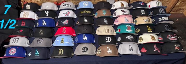 MLB Fitted Hats  sizes: 7 up to 7  5/8🧢⚾️🔥