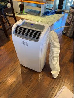 BLACK+DECKER Portable Air Conditioner AC, 8000 BTU (3,950 BTU SACC) with remote and window kit