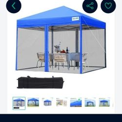 10 X 10 Screened Tent Brand New 