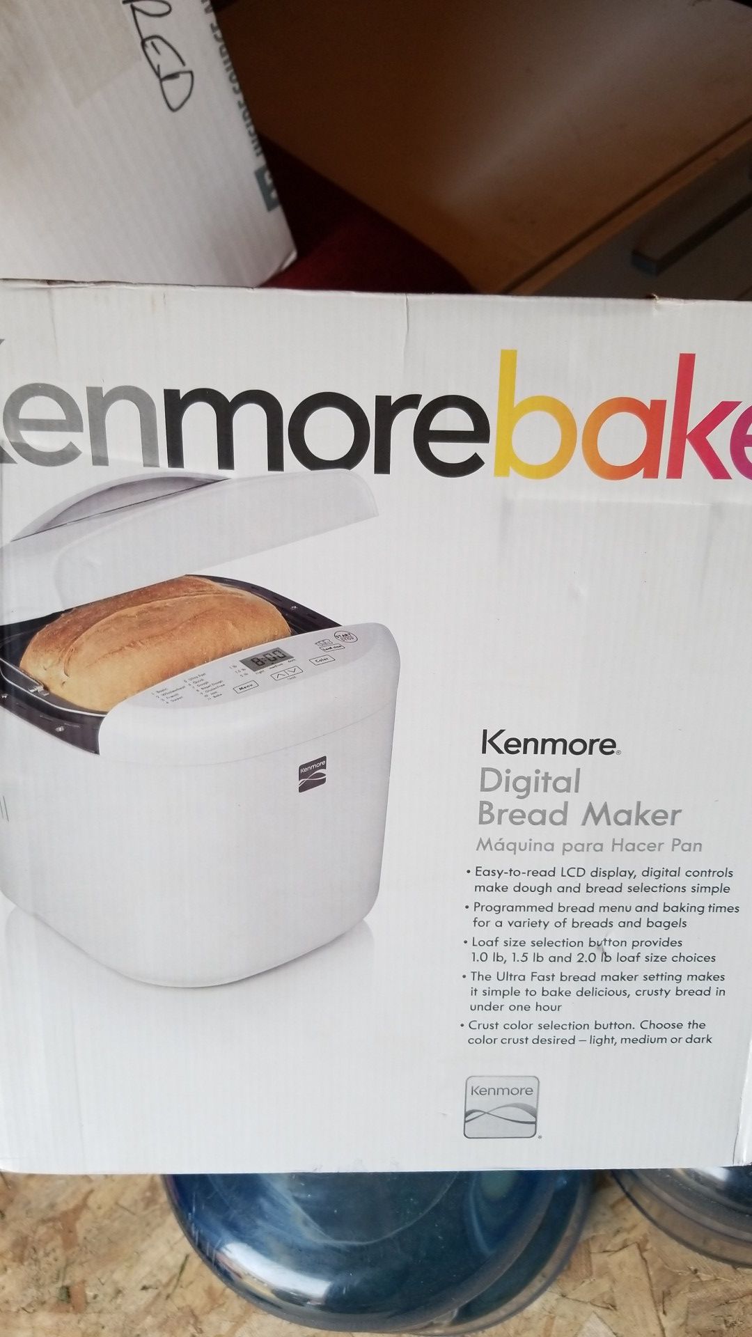 Kenmore bake digital bread maker