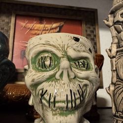 Signed Shrunken Zombie Head – Trader Sam’s Enchanted Tiki Bar – Mahaloween Edition 