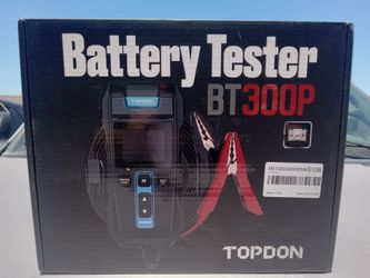 New TOPDON BT200P Automotive Battery & Charging systems Tester with printout!  🔥
