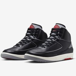 Air Jordan 2 Retro Black Cement Shoes