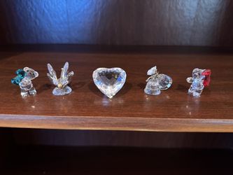 Swarovski crystal figurines