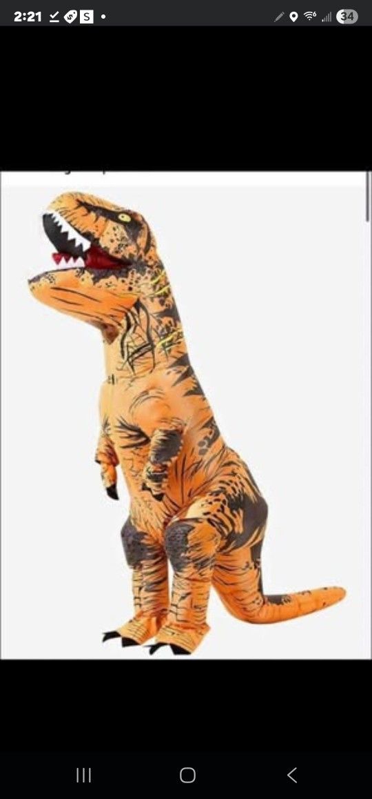 Disfraz Customer Dinosaur