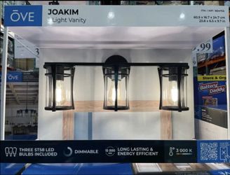 OVE Decors Joakim 3-Light Vanity