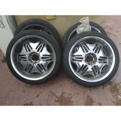 24” profile tire and rims