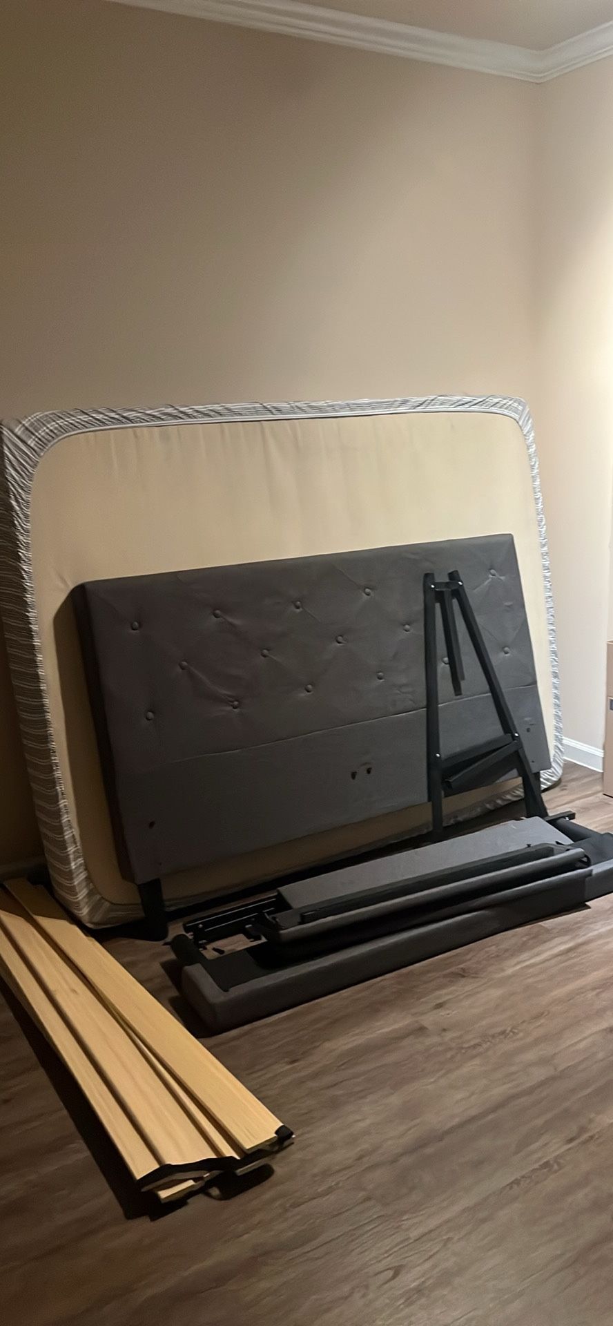 Full Bed Frame And Mattress For Sale!
