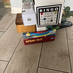Assorted Board Games 
