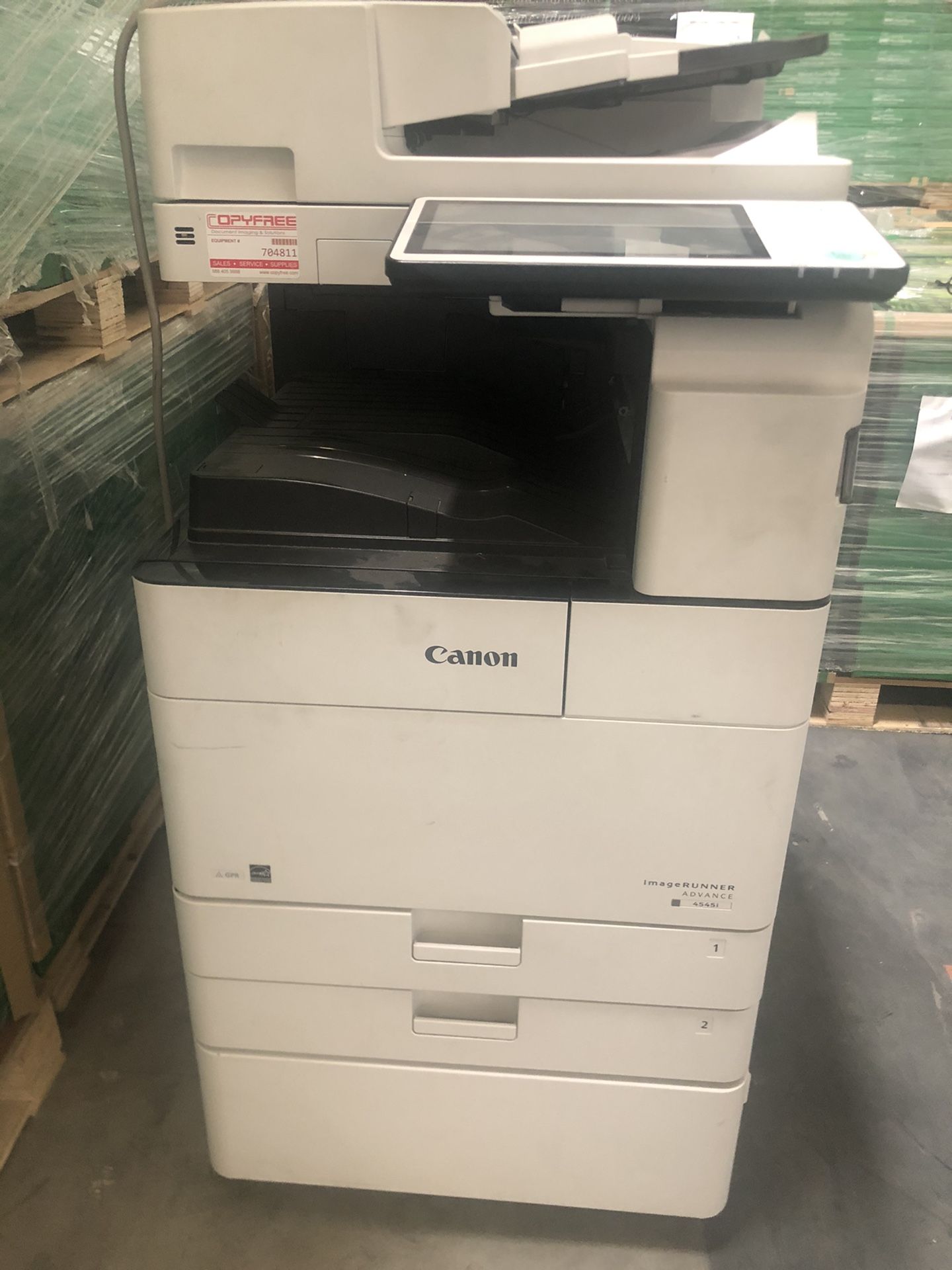 Canon image runner advance 4545i commercial printer