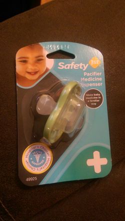 Medicine dispenser pacifier