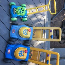 Toddler Picnic Table Or Lawn Mowers 