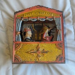 Original 1884 Punch And Judy Bank 