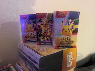 Pokémon booster bundles