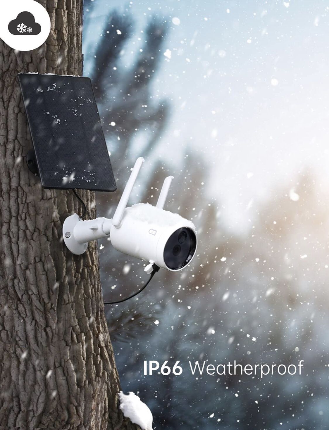 Rechargeable Battery Cooau Security Camera Review Cooau Security