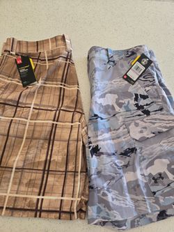 NEW Under Armour Men's Clothing Bundle (Size Large/38) – Polo + 2 Shorts – $185 Retail