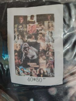NEW Taylor Swift Fleece Throw Blanket