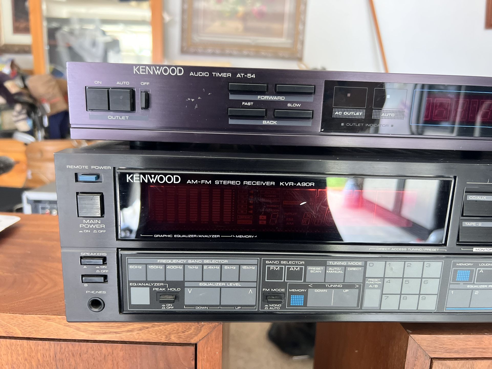 Music System Receiver Kenwood Vintage Kenwood Receiver Home Stereo Receiver MAKE AN OFFER!