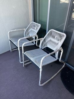 Fisher Stack & Wicker Outdoor Patio Chair, Rocking Chair Gray - Threshold™