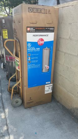 Water heater brand new