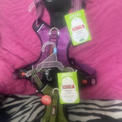 Kong Harnesses 12,00, Leashes 6.50 Nwt