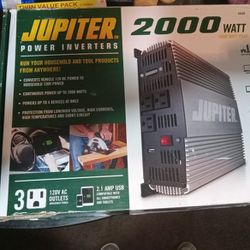 Jupiter Power Inverter 2000 W With A 4000 Watt Peak