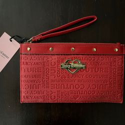 Juicy Couture Wristlet - Red