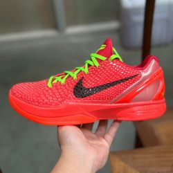 𝐎𝐧l𝐲 𝐫𝐞𝐩l𝐲 𝐨𝐧 𝐈G : 𝐓𝐎𝐏𝐤𝐢𝐜𝐤𝐬𝟒𝟒𝟒                                              Kobe 6 Protro Reverse Grinch 